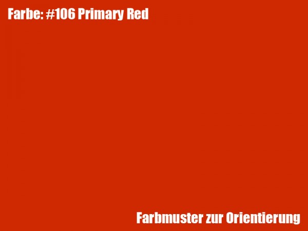 Rosco Farbfolie -Primary Red #106